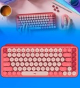 Teclado Logitech Pop Keys Inalambrico With Emoji Keys Heartbreaker 920-010709