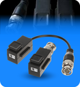 Cable Balun Trasmissor De Señal Hikvision 1/2/3/4/5/8Mp, Hd-Tvi/Ahd/Cvi/Cvbs Audio Over Coxialds-1H18S/E