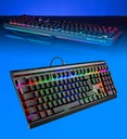 Teclado Sharkoon USB Mecanico RGB Kailh Rojo Español 4044951033515 